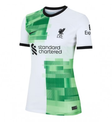 Maillot de foot Liverpool Extérieur Femmes 2023-24 Manches Courte